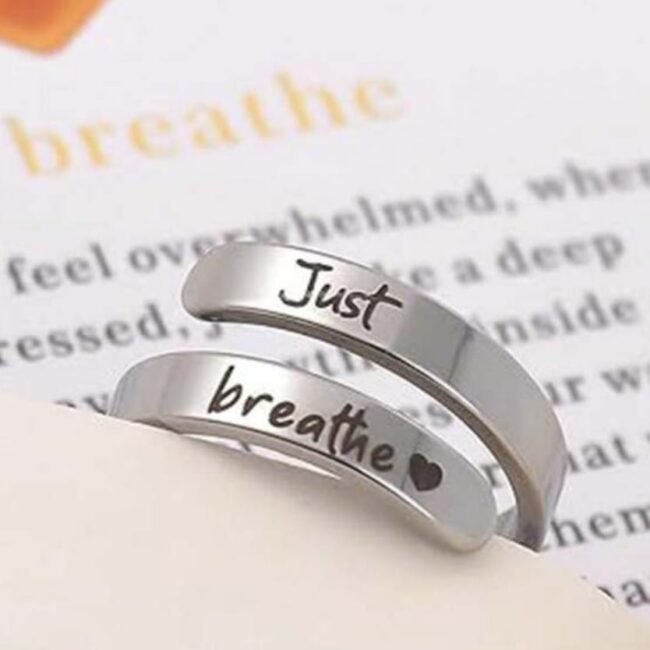 Just Breathe Ring